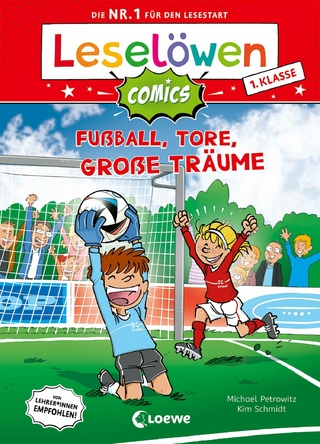 Leselöwen Comics 1. Klasse - Fußball, Tore, große Träume