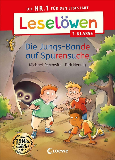 Lesel&ouml;wen 1. Klasse - Die Jungs-Bande auf Spurensuche - Michael Petrowitz