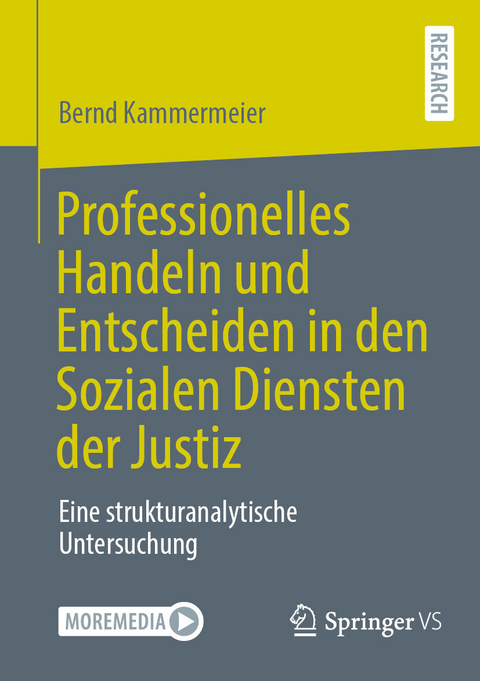 Professionelles Handeln und Entscheiden in den Sozialen Diensten der Justiz - Bernd Kammermeier