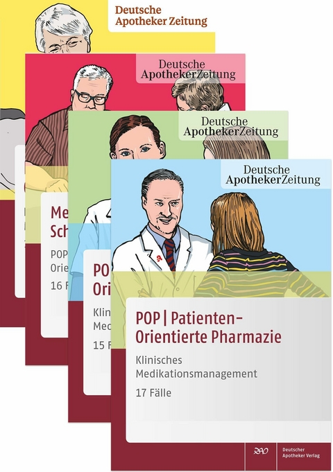 Package: Derendorf, Rose et al., POP PatientenOrientierte Pharmazie Band 1-4 - 