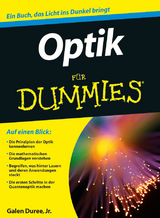 Optik f&uuml;r Dummies - Galen C. Duree