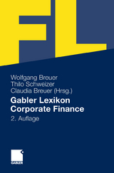 Gabler Lexikon Corporate Finance - 