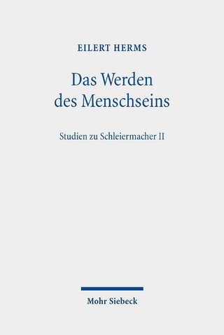 Das Werden des Menschseins