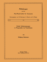 Direkte Teilchenmessungen im Morgensektor der Polarlichtzone - W. St&uuml;demann