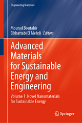 Advanced Materials for Sustainable Energy and Engineering - 