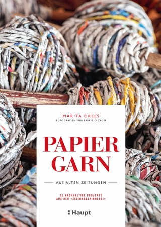 Papiergarn aus alten Zeitungen