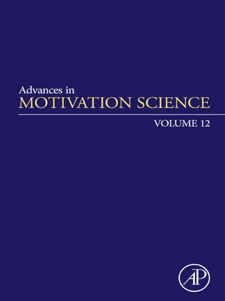 Advances in Motivation Science