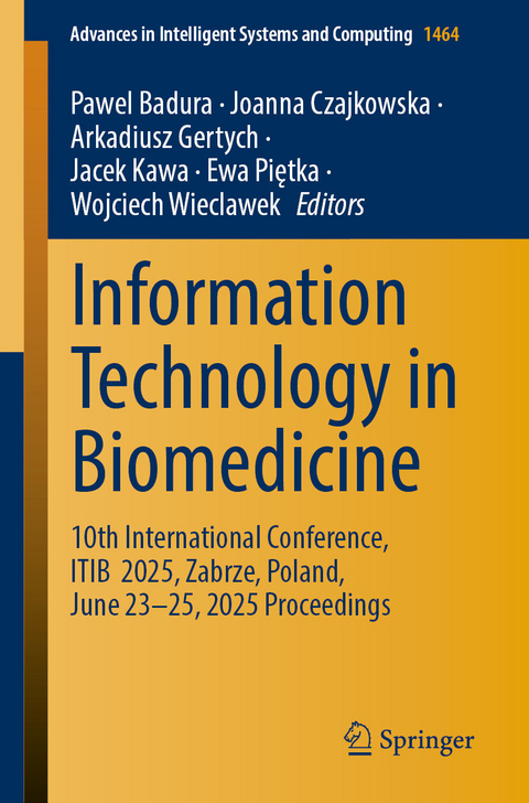 Information Technology in Biomedicine - 