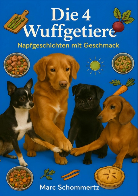 Die 4 Wuffgetiere - Napfgeschichten mit Geschmack -  Marc Schommertz