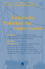 Ästhetische Praktiken der Improvisation - 