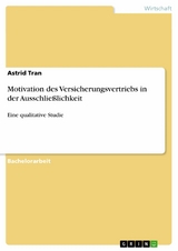 Motivation des Versicherungsvertriebs in der Ausschlie&szlig;lichkeit - Astrid Tran