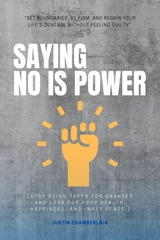 Saying NO is Power: - Justin Chamberlain