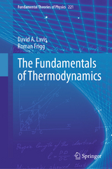 The Fundamentals of Thermodynamics - David A. Lavis, Roman Frigg