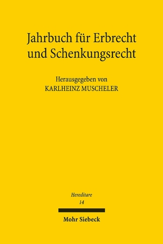 Jahrbuch für Erbrecht und Schenkungsrecht
