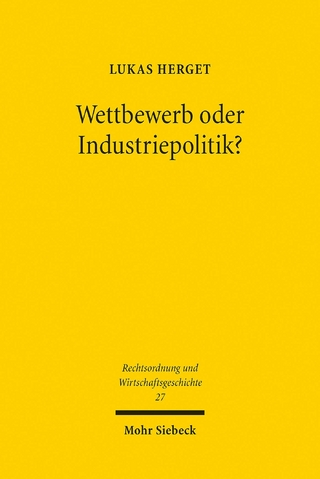 Wettbewerb oder Industriepolitik?