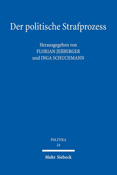 Der politische Strafprozess - 