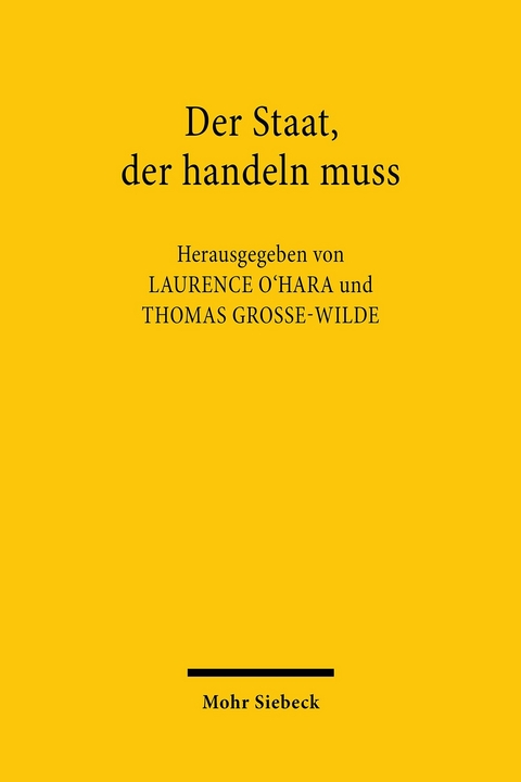 Der Staat, der handeln muss - 