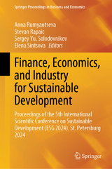 Finance, Economics, and Industry for Sustainable Development - 
