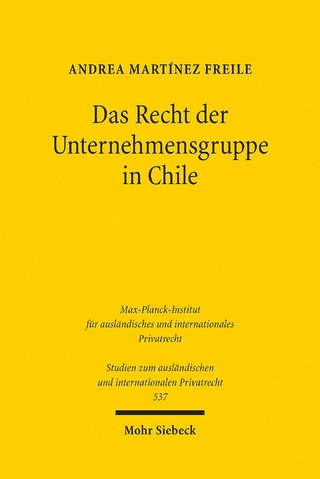 Das Recht der Unternehmensgruppe in Chile