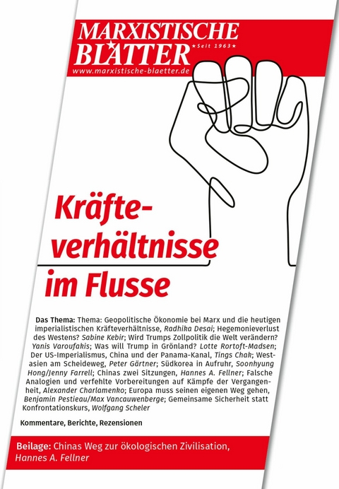 Kr&auml;fteverh&auml;ltnisse im Flusse