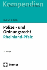 Polizei- und Ordnungsrecht Rheinland-Pfalz - Dietrich G. R&uuml;hle