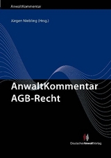 AnwaltKommentar AGB-Recht - Roland Bornhofen, Prof. Dr. Udo B&uuml;hler, LL.M. Eckhoff  Lars, Dr. Claire Feldhusen, Dr. Gerald Gr&auml;fe, Niko H&auml;rting, Dr. Annegret Harz, Dr. Thomas Jilg, Katrin Klodt-Bu&szlig;mann, Dr. Joachim Kummer, Dr. Jutta C. M&ouml;ller, Dr. Wendt Nassall, Fabian Novara, Christoph Schmitt, Prof. Dr. Franz-J&ouml;rg Semler