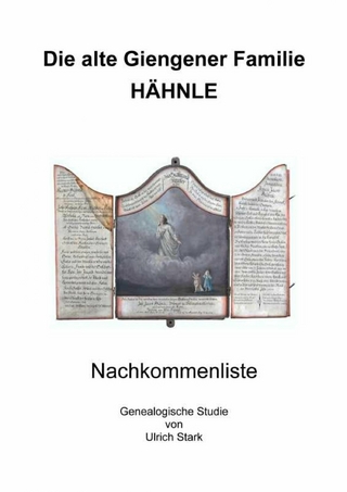 Die alte Giengener Familie HÄHNLE