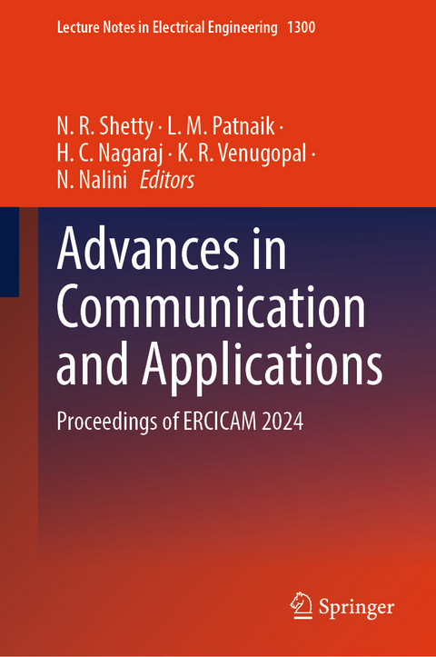 Advances in Communication and Applications - 