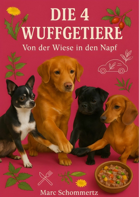 Die 4 Wuffgetiere - Von der Wiese in den Napf -  Marc Schommertz