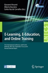 E-Learning, E-Education, and Online Training - 