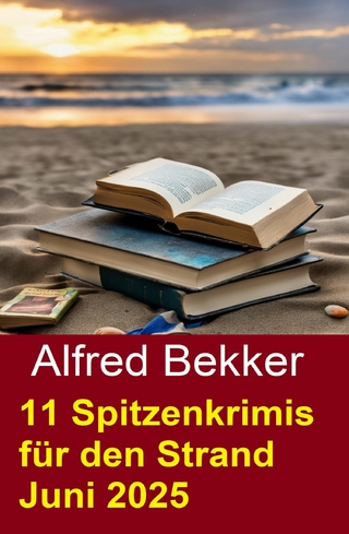 11 Spitzenkrimis für den Strand Juni 2025