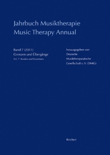 Jahrbuch Musiktherapie / Music Therapy Annual