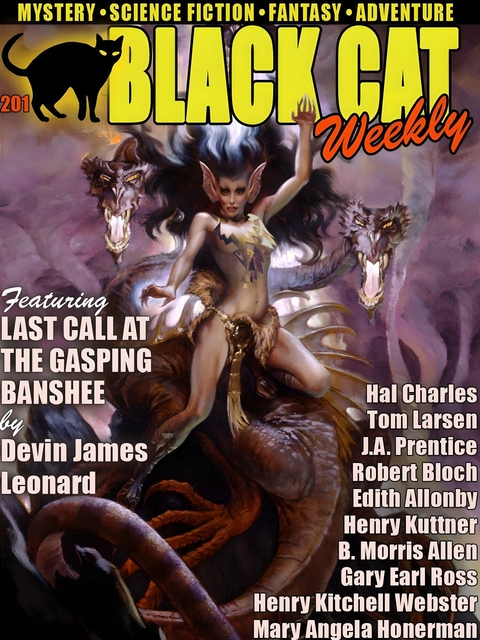 Black Cat Weekly #201 -  Mary Angela Honerman,  Tom Larsen,  Hal Charles,  Devin James Leonard,  Gary Earl Ross,  B. Morris Allen