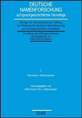 Flurnamen, Stra&szlig;ennamen - 