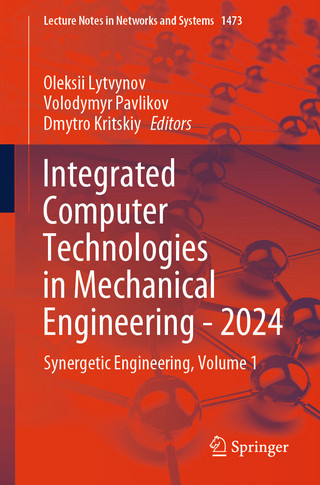 Integrated Computer Technologies in Mechanical Engineering - 2024