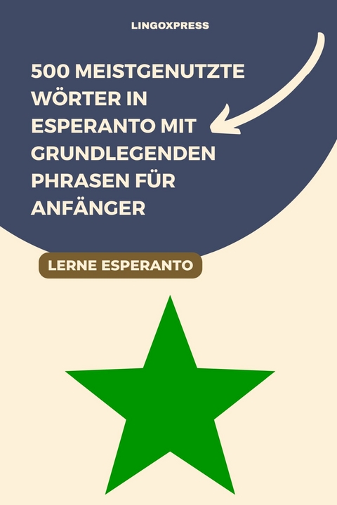 500 Meistgenutzte W&ouml;rter in Esperanto mit Grundlegenden Phrasen f&uuml;r Anf&auml;nger -  lingoXpress