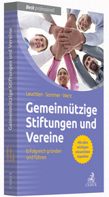 Gemeinn&uuml;tzige Vereine und Stiftungen - Michael Sommer, Ralf Stefan Werz, Benjamin Leuchten
