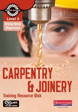 Level 3 NVQ/SVQ Diploma Carpentry and Joinery Training Resource Disk 3rd Edition - Jarvis, Kevin