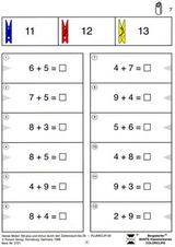 Mit Plus und Minus durch den Zahlenraum bis 20 - Heiner M&uuml;ller