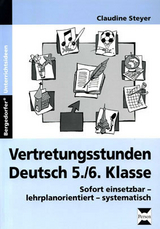 Vertretungsstunden Deutsch 5./6. Klasse - Claudine Steyer