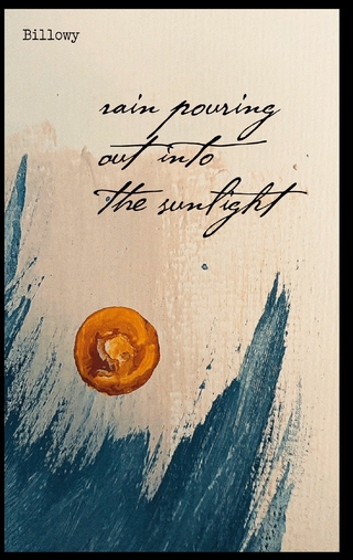 Rain pouring out into the sunlight / Regen strömt hinauf ins Sonnenlicht