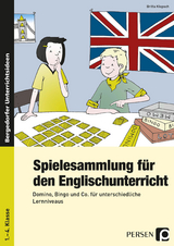 Spielesammlung f&uuml;r den Englischunterricht - Britta Klopsch