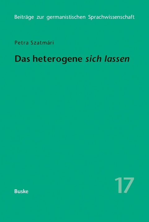 Das heterogene &raquo;sich lassen&laquo; - Petra Szatm&aacute;ri