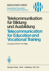 Telekommunikation f&uuml;r Bildung und Ausbildung / Telecommunication for Education and Vocational Training - 