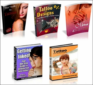 5 Ebooks: Alles Wissenswerte über Tattoos.