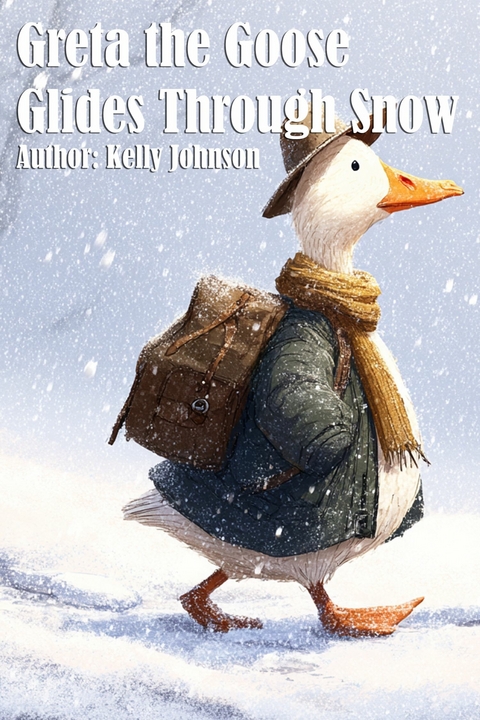 Greta the Goose Glides Through Snow - Kelly Johnson
