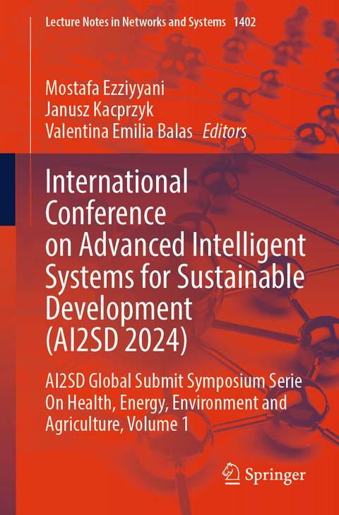 International Conference on Advanced Intelligent Systems for Sustainable Development (AI2SD 2024) - 