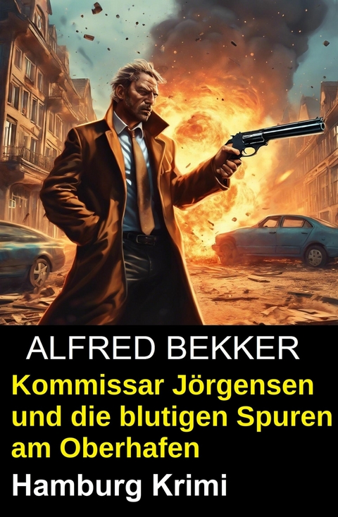 Kommissar J&ouml;rgensen und die blutigen Spuren am Oberhafen: Hamburg Krimi -  Alfred Bekker