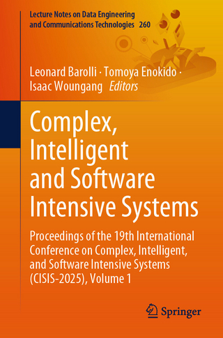 Complex, Intelligent and Software Intensive Systems