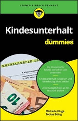 Kindesunterhalt für Dummies - Michelle Kluge, Tobias Böing